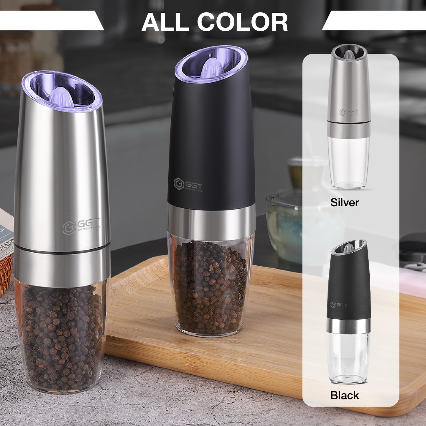 GengoTech™ Auto Spice Grinder GGT001